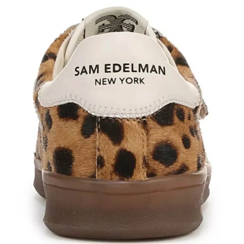 Sam Edelman x Free People Talia Leopard Print Sneakers Sz 8 - Picture 2 of 13